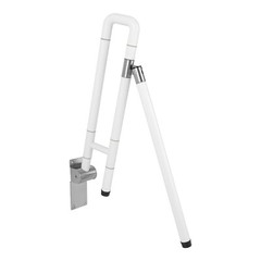 Safety Hand Rail Drop Down Fold Up Disabled Grab For Bath Bathroom Toilet Bar