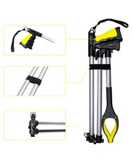 YOLOZAI 38″ Extra Long Grabber Tool with 360°Rotating 38 Inch – 1PCS, Yellow