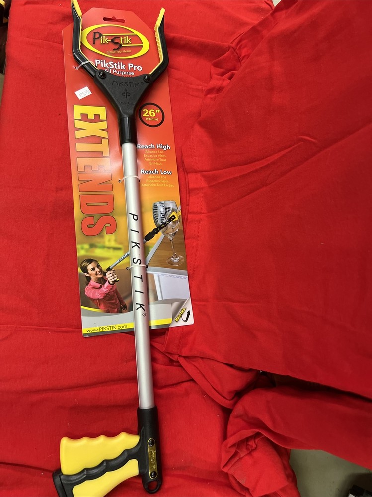 PIK STIK PRO Adjustable Reacher 26” Extends New In Package