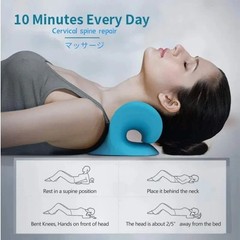 Ultimate Neck Shoulder Stretcher for Pain Relief Cervical Traction Device Health