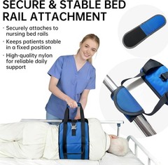 Transfer Sling, Upgraded with Metal Buckle, 6 Reinforced Straps with Hand Gri…
