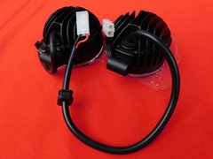 GATSBY VINTAGE SCOOTER HEADLIGHTS LED WITH WIRING HARNESS GATSBY X FAST SHIPPING