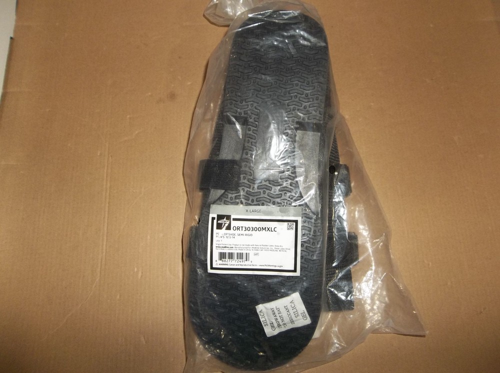 MedLine Semi-Rigid Post-Op Shoe, X-Large Mens 12.5-14 ORT30300MXLC