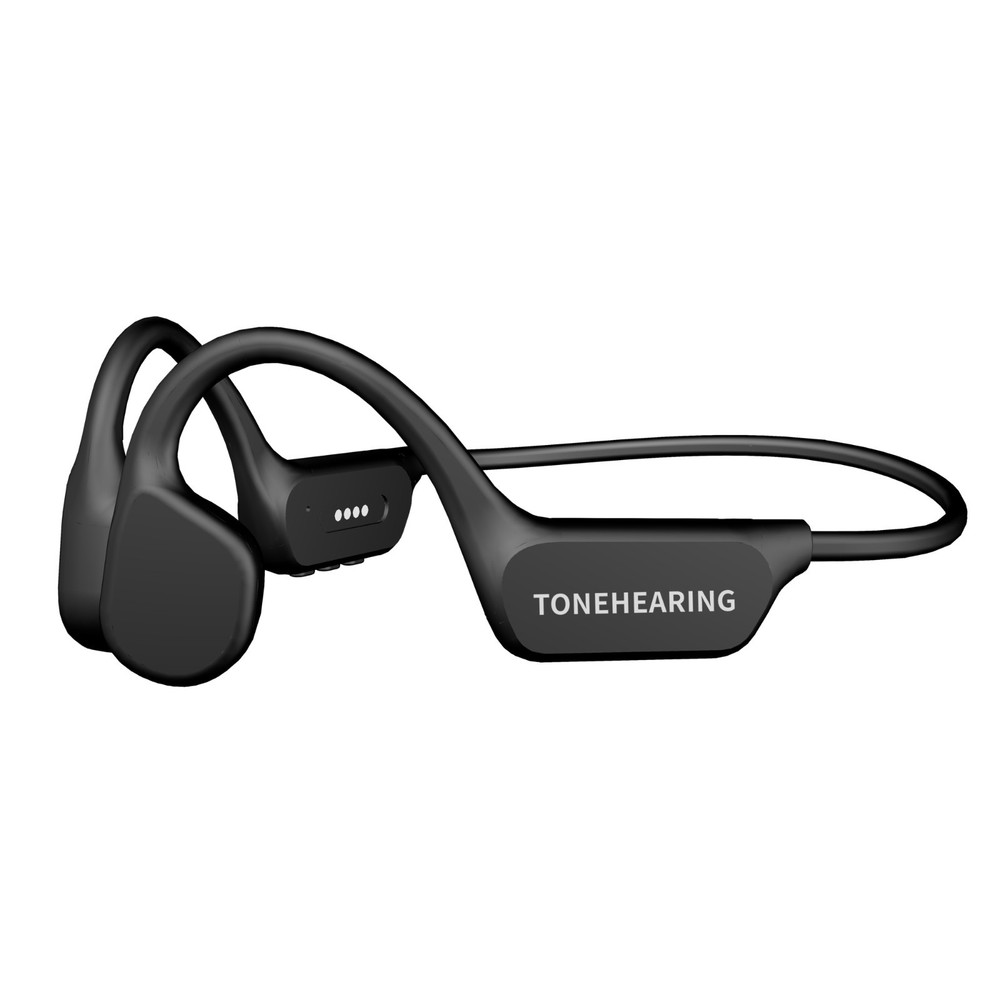 Specially designed noise reducing bone conduction hearing aids for the elderly