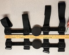 FULL FOAM OSSUR FORM FIT Post-Op Knee Brace Small 902 BRACES & 4 PADS 22.25 Inch