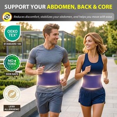 Adjustable Umbilical Hernia Belt for Men & Women – Abdominal Support Truss with