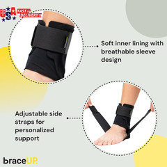 Ankle Brace – Relieve Pain, Enhance Stability for Foot Pain, Sprained Ankle, Ach