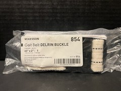 McKesson Gait Belt with Delrin Buckle – Heavy-Duty, Machine Washable, 60 in Long