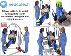 Leg Lifter for Active Patient Participation