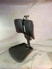 Power Wheelchair Footrest w/ Calf Pads | Quickie Rhythm | Center Mount Foot Rest