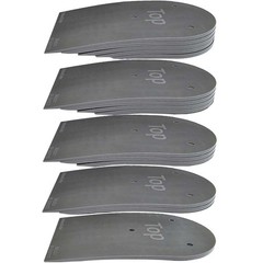 Adjustable Heel Lifts for Leg Length Discrepancy – Comfort Insoles Inserts (Larg