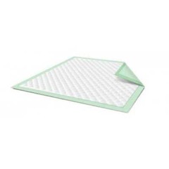 McKesson Super Underpad, 23 x 36 Inch Disposable Moderate Absorbency, Bag of 10