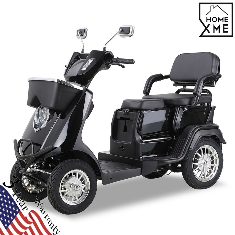 Multi Seat Heavy Duty Mobility Scooters 36 Miles 3-Speed 1000W 500lbs Capacity