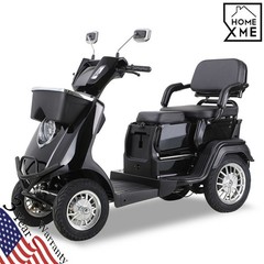 Multi Seat Heavy Duty Mobility Scooters 36 Miles 3-Speed 1000W 500lbs Capacity