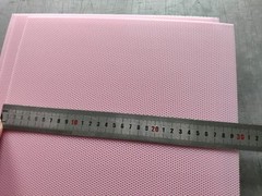 Thermoplastic Nasal Splint Sheet 30*30cm With/Without Sticker Pink 3pcs