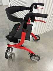 Eagle Series By Drive Medical F-22 Walker Rollator Red „Great Condition“