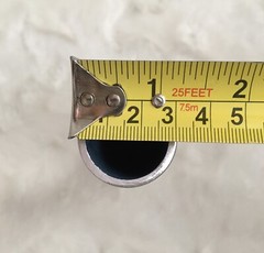 TiMed A-612 – 30mm Diameter Aluminum Pylon w/ Titanium Receiver – Good (Used)