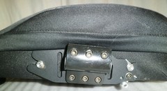 FUTURE PRISM BASIC BACK FOR WHEELCHAIR WITH BACK SUPPORT FULL BRACKETS VERY GOOD