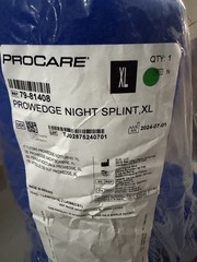 DJO Ortho PROWEDGE Night Splint Soft Padded Blue Orhopedics DonJoy XL