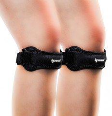 IPOW Patella Tendon Knee Strap 2 Pack Knee Pain Relief & Patella Stabilizer Knee