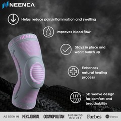 NEENCA Professional Knee Brace for Pain Relief, Medical Knee Support SIZE XL