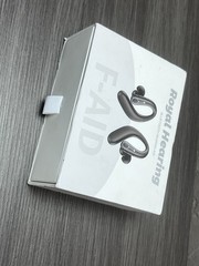 Royal Hearing F-Aid Bluetooth 5.3 Hearing Aid Earbuds Black Charging Case 18H