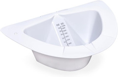 Vakly Graduated Specimen Collector Pans [Pack of 1] Toilet Nursing Hat for Urine