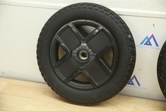 PAIR FLAT-FREE Drive Wheels Tires for Jazzy EVO 613 Power Chairs DGN2005417