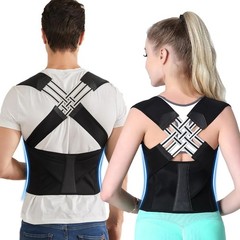 Adjustable Posture Corrector Back Shoulder Support Correct Brace Belt Men Women