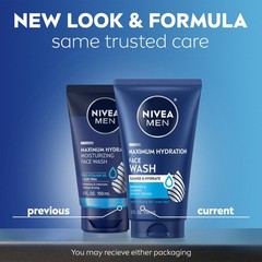 Nivea Men Maximum Hydration Face Wash Face Wash Provitamin B5 And Aloe Vera