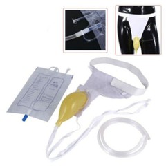 1000ml Reusable Male Portable Urinal Pee Holder Bag for Urinary Incontinence Aid