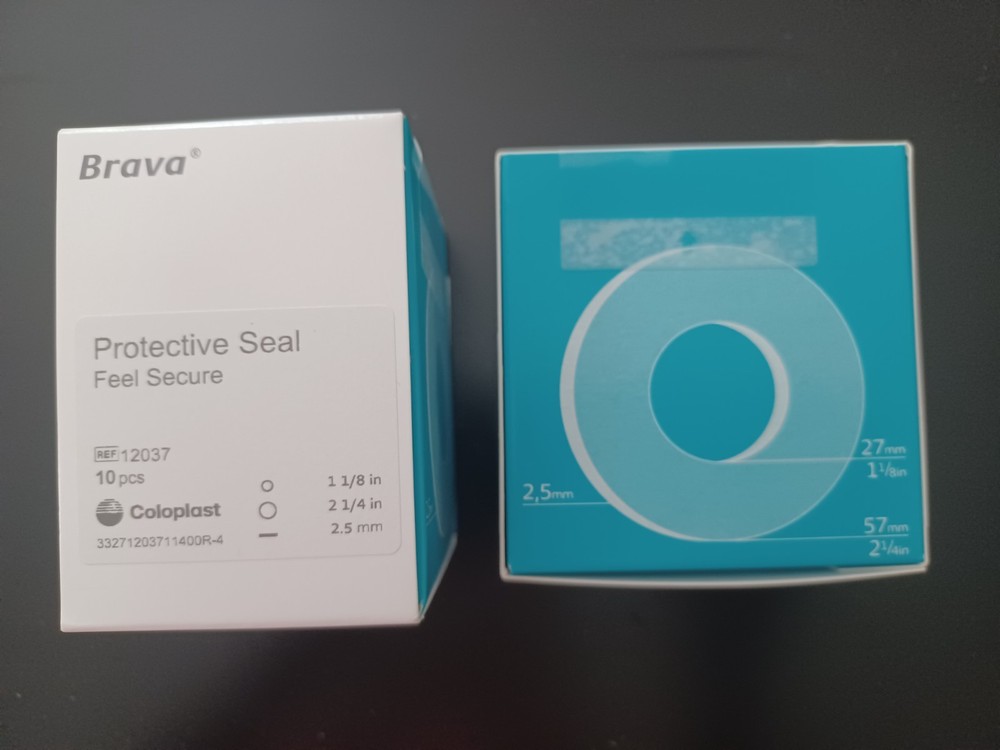 Coloplast Brava Protection Seal – Feel Secure #12037 Box of 10 New Expires 2027