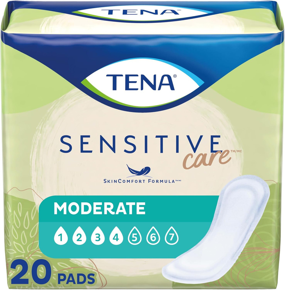 Intimates Moderate Regular Incontinence Pad for Women, 20 Count