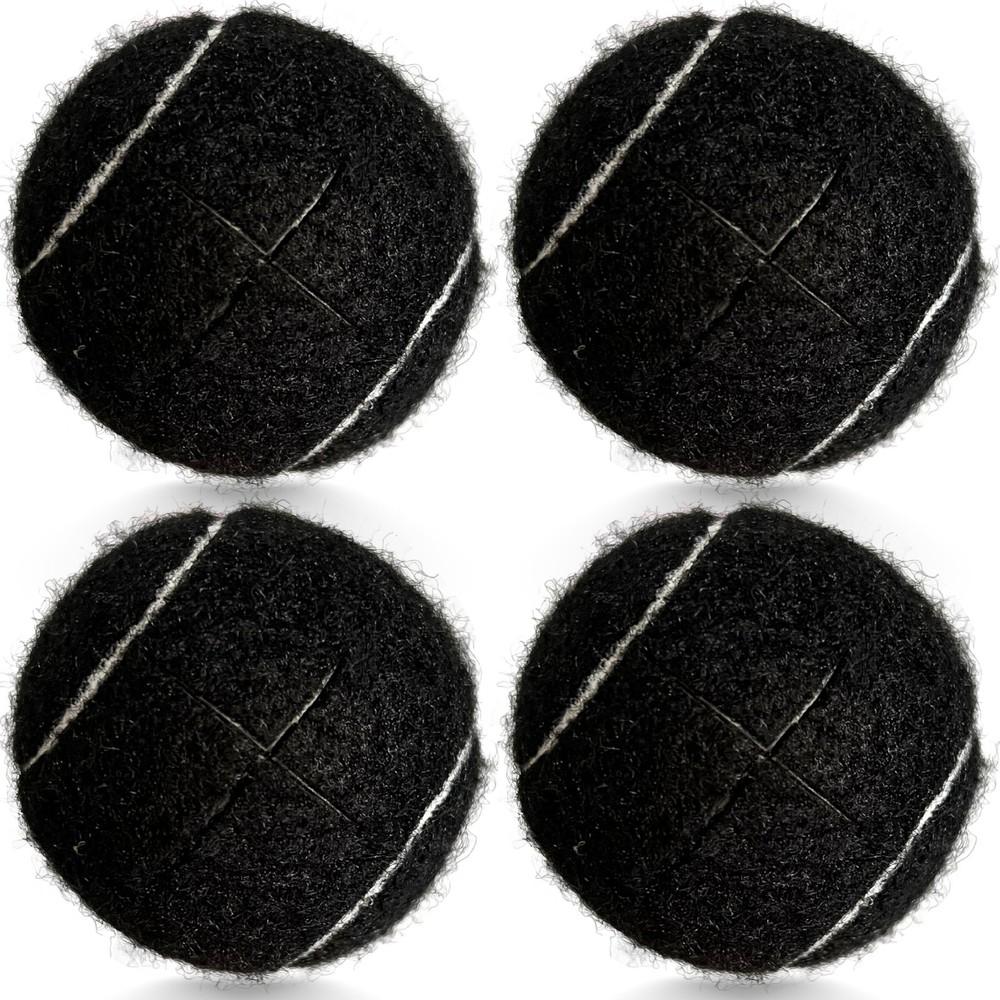 4 Pack Precut Tennis Balls for Walkers, Heavy Duty Long Lasting Felt Pads for…