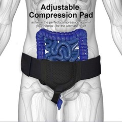 WC Hernia Belt Single! Inguinal Hernia Belt Sold by Manufacturer XS/S-M/L-XL