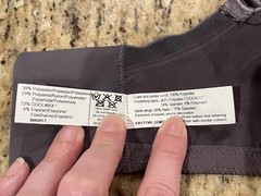 Amoena 44024 Nancy Soft Bra Dark Grey Purplish Taupe Post Mastectomy Comfort