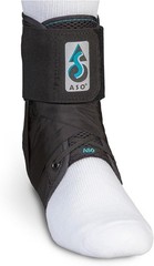Med Spec ASO Ankle Stabilizer – Lace Up Ankle Brace, Black, Small NEW