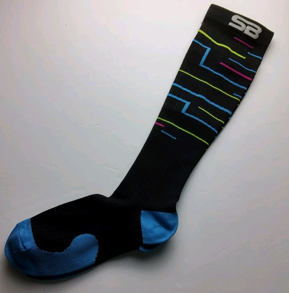 SB SOX Compression Socks Multicolor Lines Size S/M