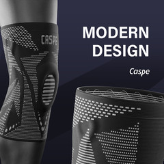 Compression Knee Brace Support Patella Meniscus Sport Joint Pain Arthritis Wrap