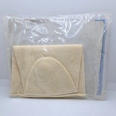 New Sealed Super Sock Prosthetic 100% Wool 3 Ply W/Hole 1K13S214 8 x 5 x 14