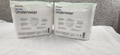 McKesson Ultra Underwear Size XL 58-68 Waist 2 Pack Heavy Adult Diapers 14 Count