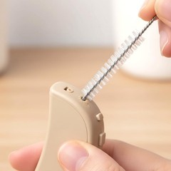 Hearing Aid Cleaning Tool Vent Tube Brush for Clean Small Holes or Pipes