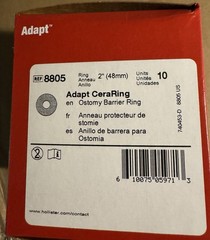 Hollister Adapt CeraRing Barrier Ring 2 in (48mm) Opening, Ring Shape, 8805