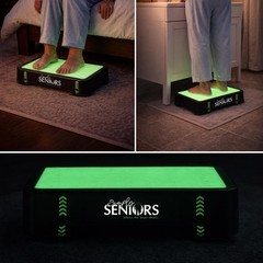 Portable Plastic Step Stool, Heavy Duty Non-slip Assist Stool for Adults Seniors