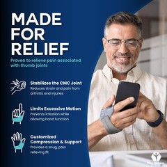 Restriction Thumb Support CMC Joint Thumb Arthritis Brace