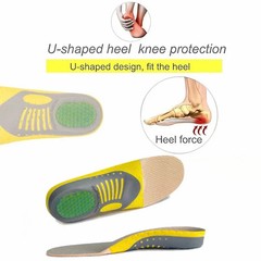 Orthotic Gel Insoles Orthopedic Flat Foot Health Sole Pad for Shoes Insert Arch