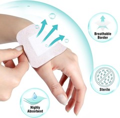 General Medi Sterile Island Dressing Bordered Gauze – 50 4 x 4(50 Count)