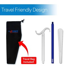 RMS 35.5 Inch Extra Long Dressing Stick Aid for Shoes, 1 Count (Pack of 1)