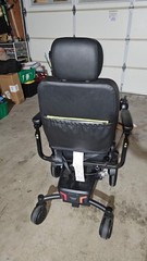 Jazzy EVO 613 Power Wheelchair by Pride Mobility AND custom 8ft Aluminum Ramp