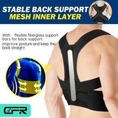 Back Brace Posture Corrector Shoulder Straightener Belt Pain Relief Fortemotus